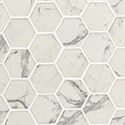 Statuario Celano Hexagon 6mm
