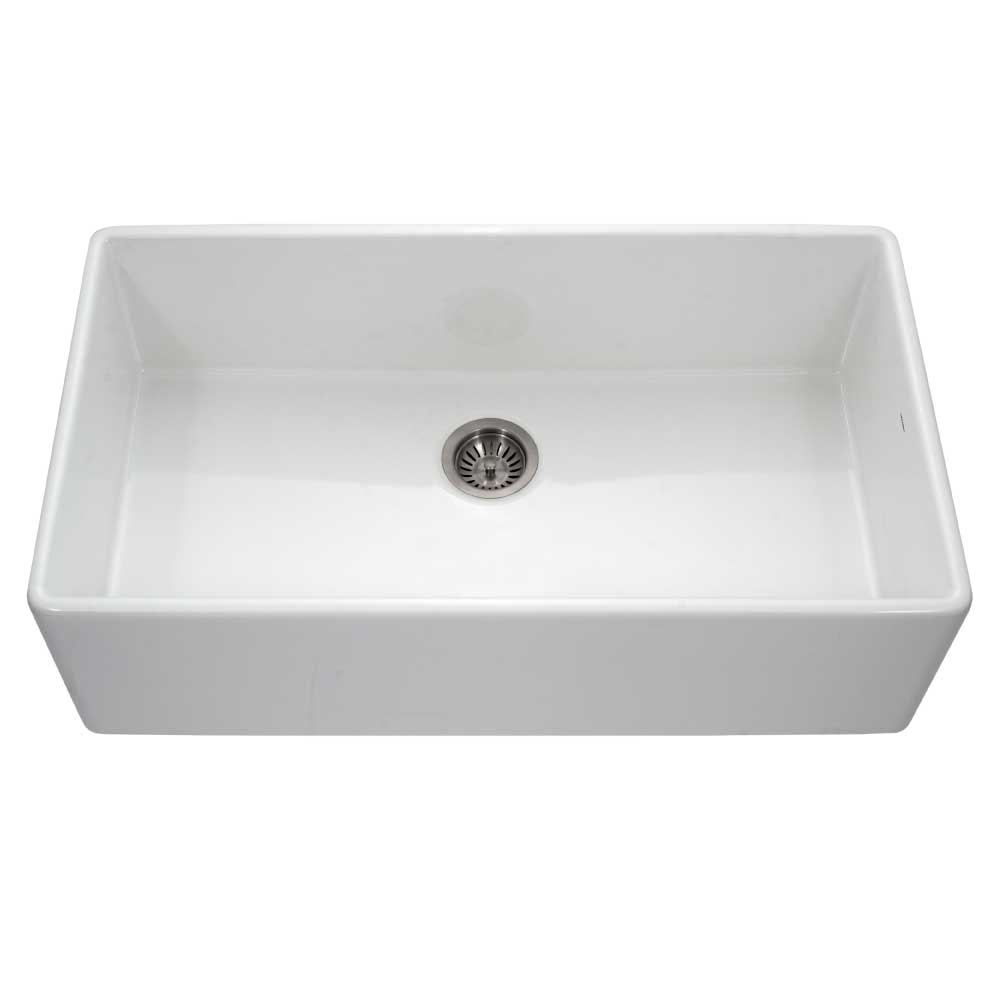 Fireclay Apron Front or Undermount Single Bowl 36-Inch Kitchen Sink