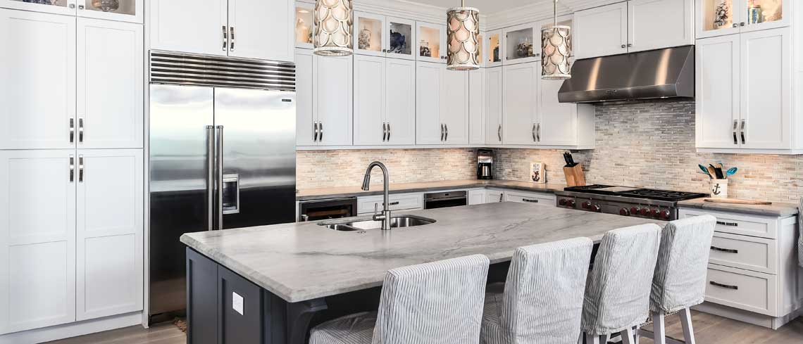 Modern kitchen design with Starmak cabiniets