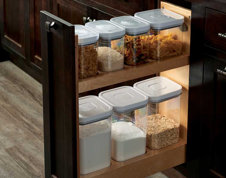 Base Pantry with OXO Storage