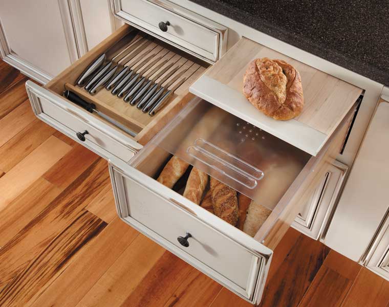 Base Pantry with bread board