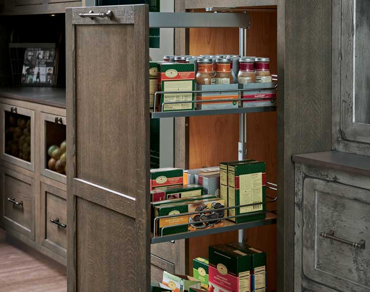 Utility Pull Out Pantry with Soft Close